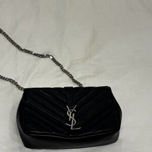 Black Quilted Leather Bag